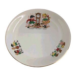 Alfred Meakin Child's 7 Inch Plate Dickery Dickery Doc
